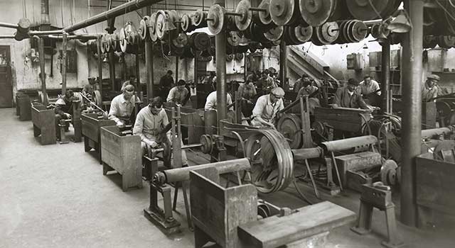 old Wenger polishing workshop