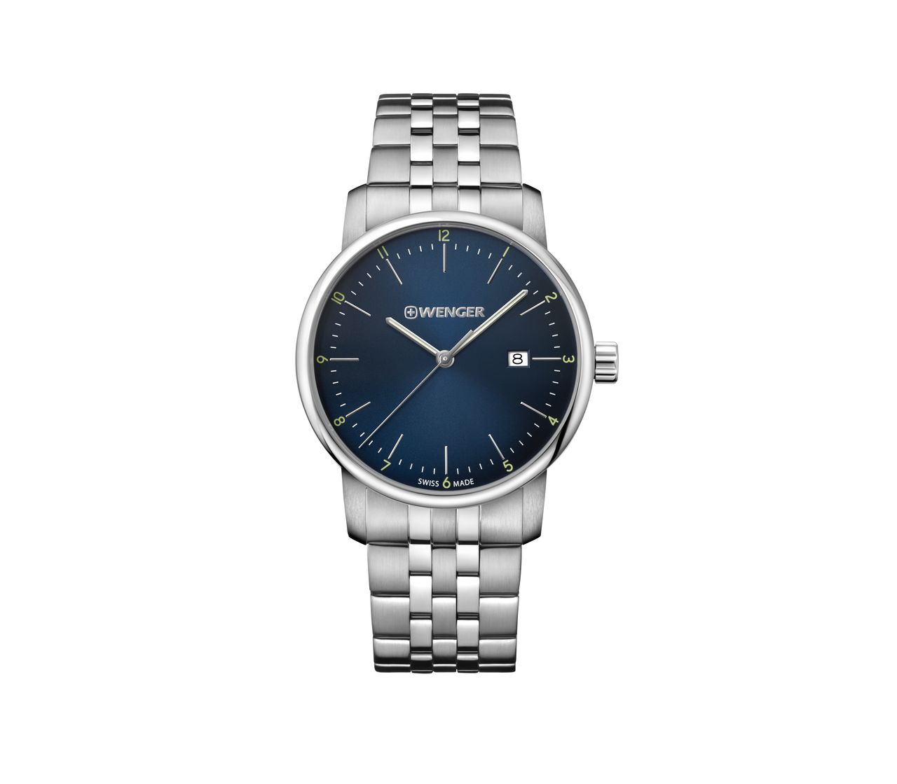 Wenger Urban Classic in Blue, 42 mm