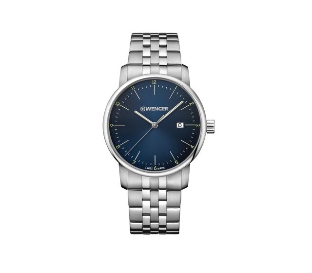 Wenger Urban 42 mm Classic in Blue