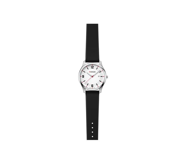 Wenger City Active in Silver white, 43 mm - 01.1441.108